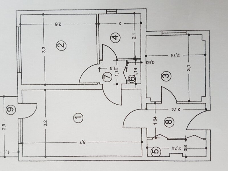 Parc Sebastian, apartament 2 camere de vanzare, locatie excelenta.